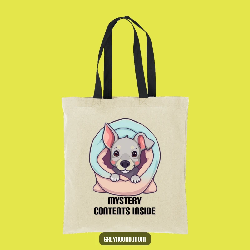 Funny Greyhound Blanket Tote Bag - Chic and Hilarious Dog Accessory Gift!